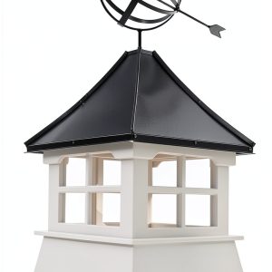 Accentua Cupola Vinyl Base Armillary Sphere Roof Decor-0