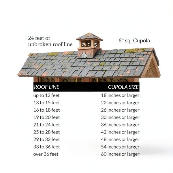 Good Directions Cupola PVC Copper Roof Weathervane Ready-4