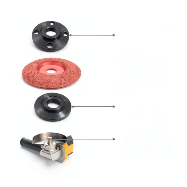 HOBEREROK Angle Grinder Nut Wrench Carbon Steel Kit-2