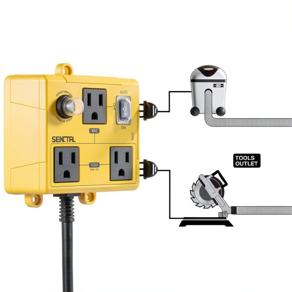 SENCTRL Auto Vacuum Switch AVS3000 Power Tool Safety-1