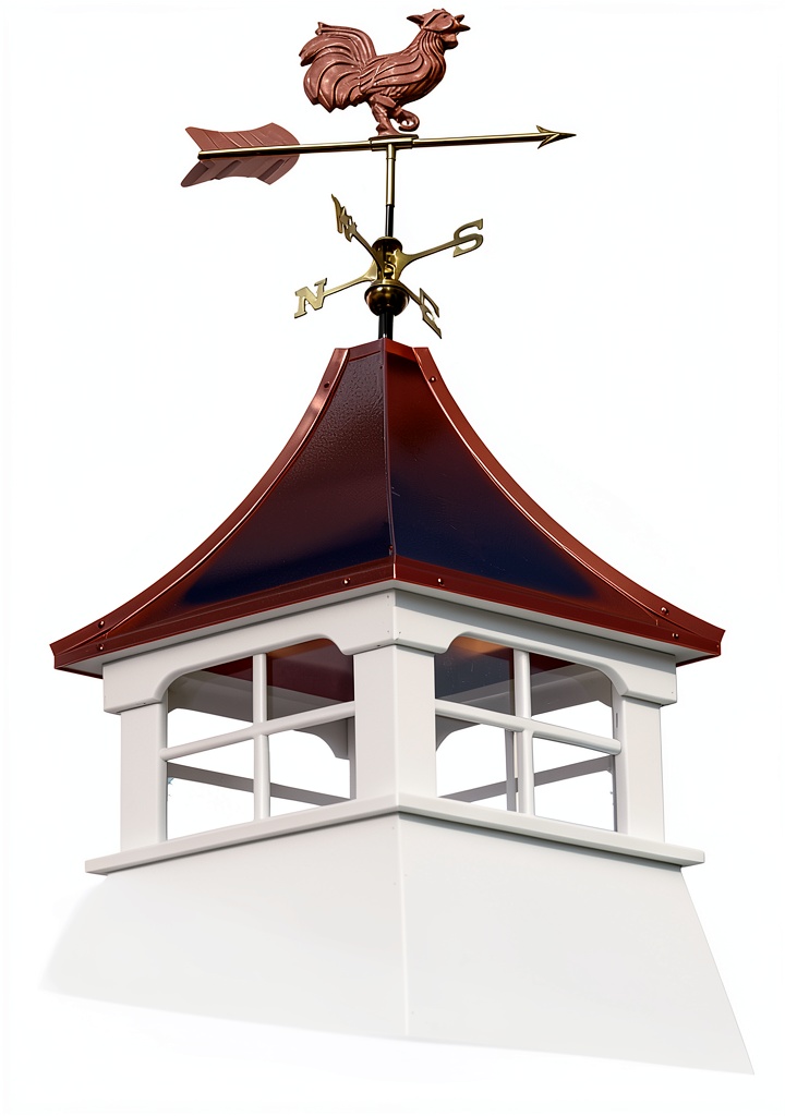 Accentua cupola installed on a garden roof