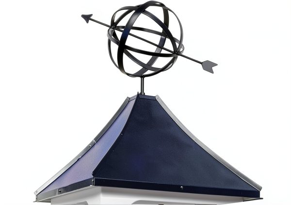 Accentua Cupola Vinyl Base Armillary Sphere Roof Decor-7