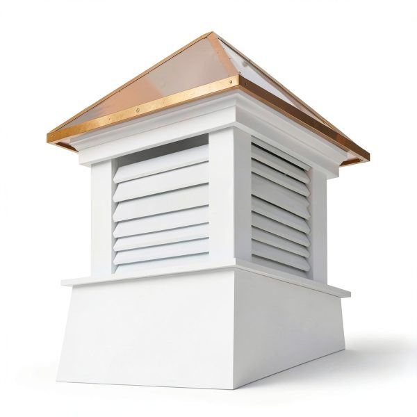 Good Directions Cupola PVC Copper Roof Weathervane Ready-1