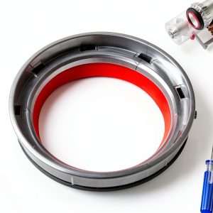 Hedonlee Dyson V11 Sealing Ring Red Grey Rubber Silicone-0