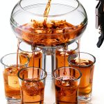 Generic 6 Slot Shot Dispenser Clear Acrylic Bar Essential-0