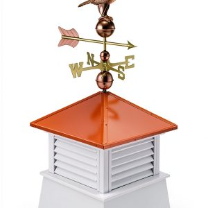 Good Directions Copper Cupola Weathervane American Eagle-0