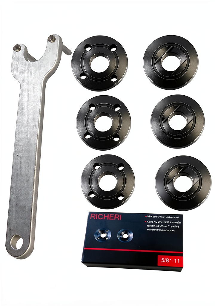RICHERI wrench and nut set displayed on a workbench