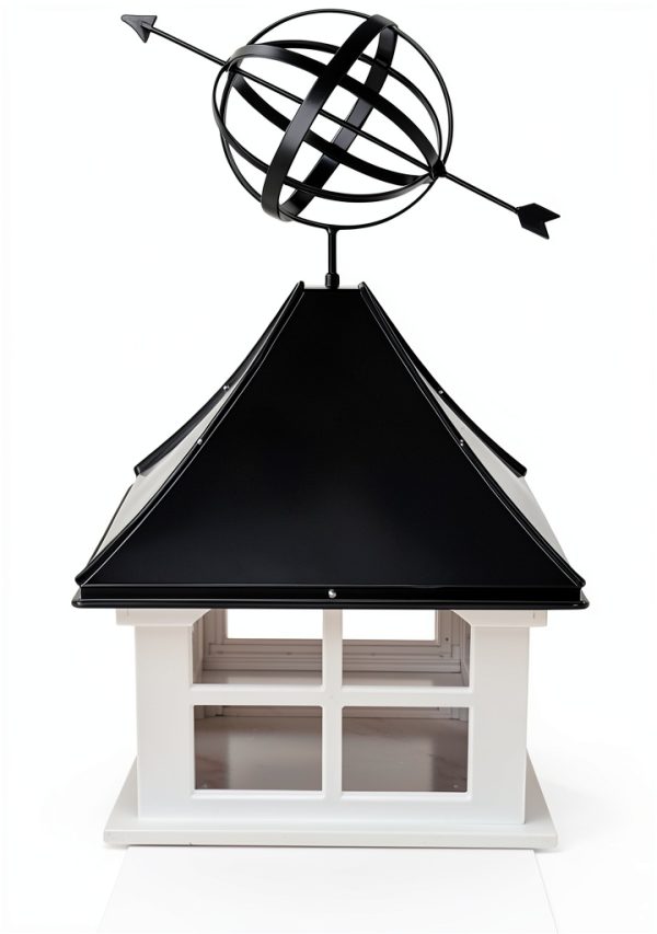 Accentua Cupola Vinyl Base Armillary Sphere Roof Decor-3