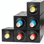 Cup Dispenser CMI Black Stackable Compact Design-0