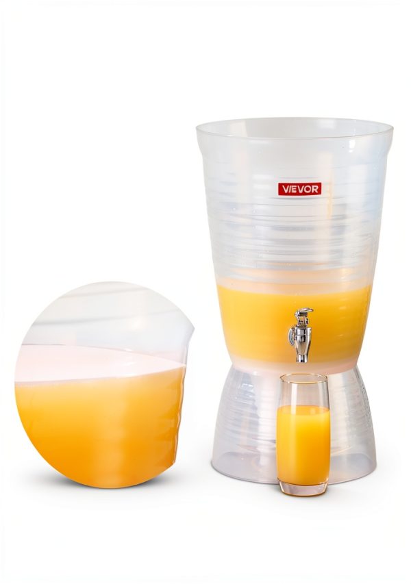 VEVOR 2.64 Gallon Drink Dispenser Plastic PP Design-3