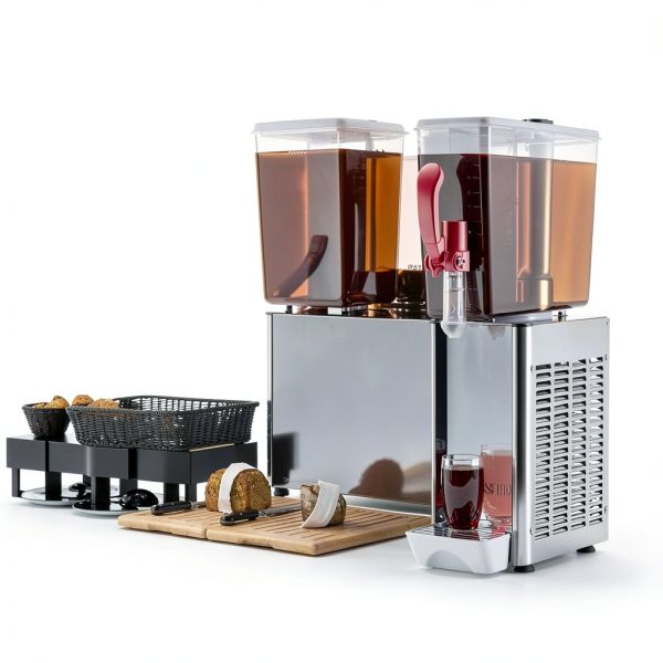 TROPOW Stainless Steel Beverage Dispenser-5
