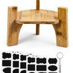 TURAOHU Wood Drink Dispenser Stand-0