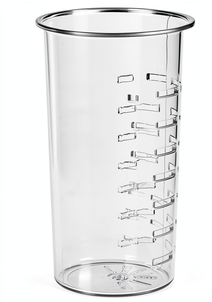 Installing VINTORKY acrylic juice dispenser with built-in ice cylinder on a kitchen countertop