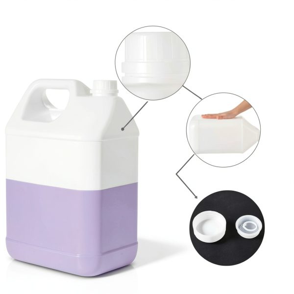2.5 Gallon Plastic Jug Zhehao Model Zhehao-Carboys-14 White Leak Proof-2