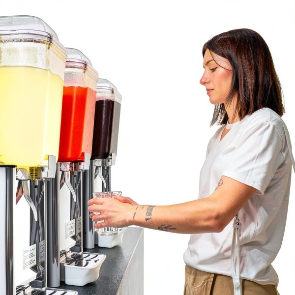 Commercial Beverage Dispenser CO-Z BKN-18LX1 4.8‑gallon Steel-7