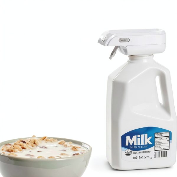 Magicalrays White USB Rechargeable Milk Jug Dispenser for Gallon-1
