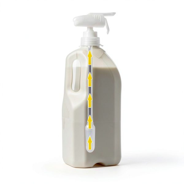 Dinana Milk Tap Dispenser for Gallon Bottles White Battery Powered-0
