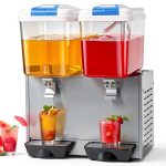 Refrigerated Beverage Dispenser ROVSUN 9.6 Gallon PC Steel-0