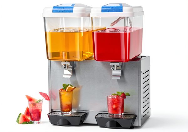 Refrigerated Beverage Dispenser ROVSUN 9.6 Gallon PC Steel-0
