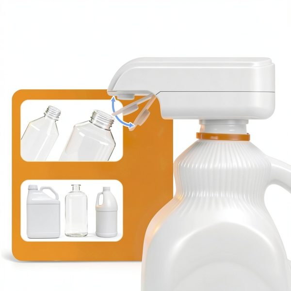 Drink Dispenser LIVSGNISTA M-251748 White USB Rechargeable One Touch-5