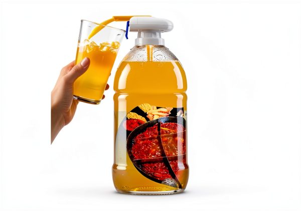 MAITING Black ABS Commercial Beverage Dispenser Set 2 Pack 3.79L-1