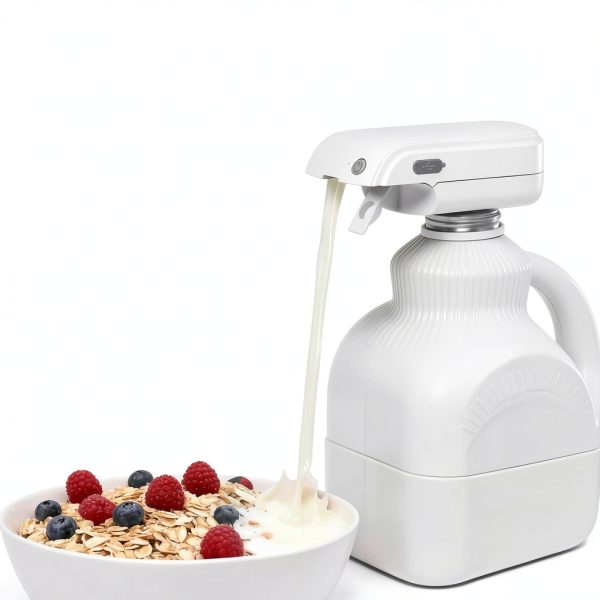 Drink Dispenser LIVSGNISTA M-251748 White USB Rechargeable One Touch-1