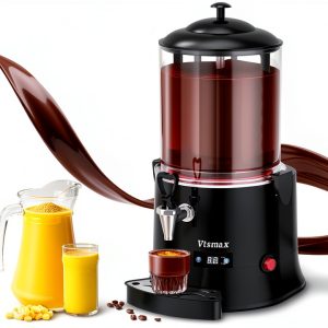 Vtsmax Hot Chocolate Maker 10L Stainless Steel with Smart Temp Control-0