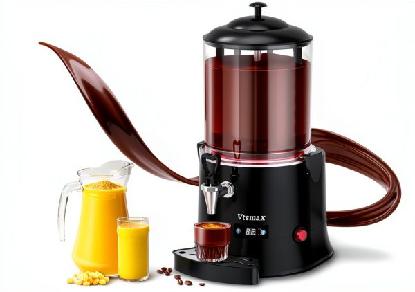 Vtsmax Hot Chocolate Maker 10L Stainless Steel with Smart Temp Control-0