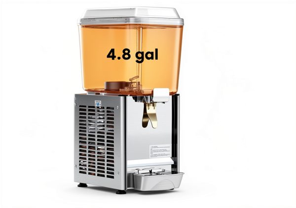Commercial Beverage Dispenser CO-Z BKN-18LX1 4.8‑gallon Steel-4