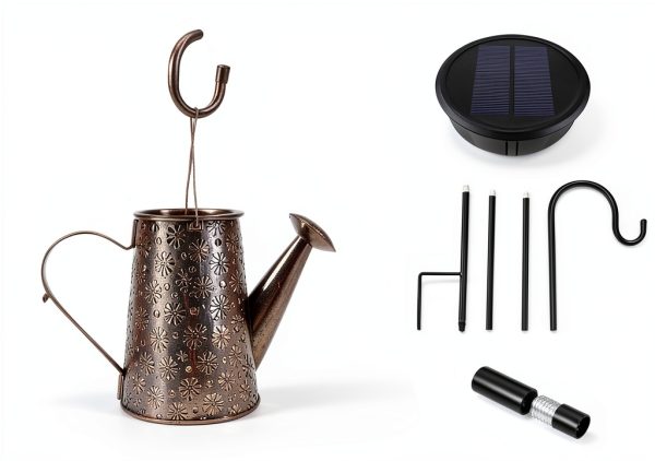 Solar Watering Can by Afootry Outdoor Light Waterproof LED Lantern-4