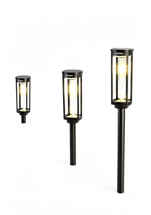 Solar Pathway Lights 6 Pack COXSENI Waterproof Bright Warm White-6